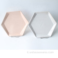 All&#39;ingrosso polygon stoviglie di lusso di ceramica